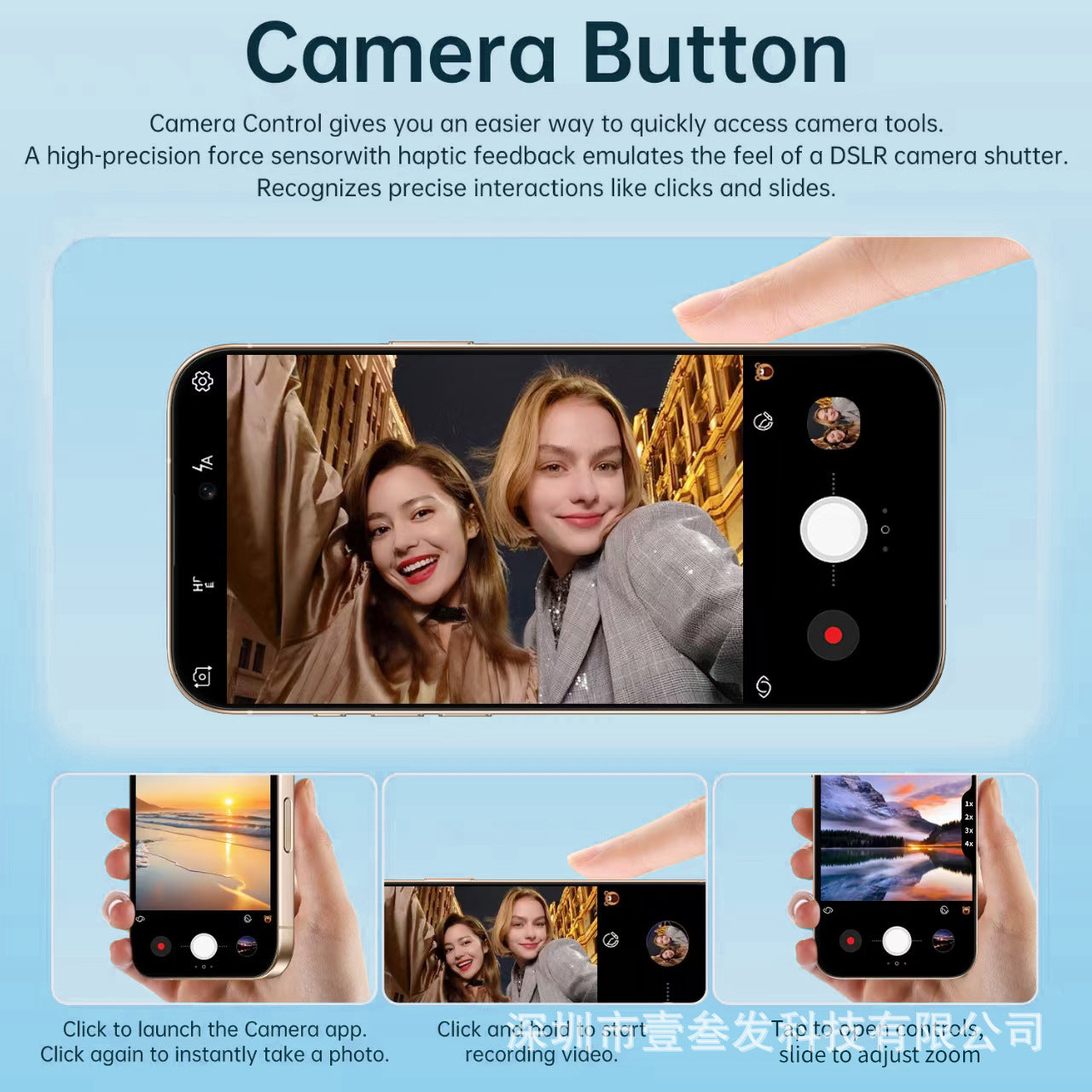 Mobile Phone i17Promax Large Screen6.9Inch1:1Replica Side Key Fingerprint17pro New Smartphone