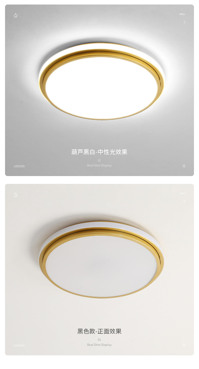 led Ceiling Lamp Master Bedroom Lamp Cozy Modern Minimalist Children's Room Lamp Creative Personality Room Lamp Ceiling Light Fixture