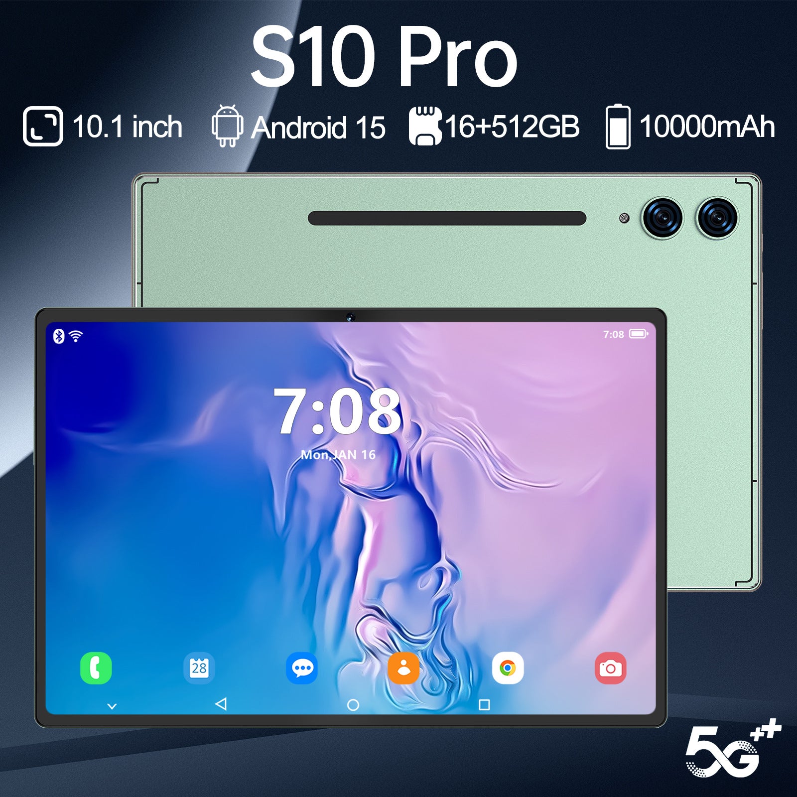 S10 Pro Tablet Pc5G Plug-in Card Full Netcom Google Store APP Download Video Call Photo Learning Machine