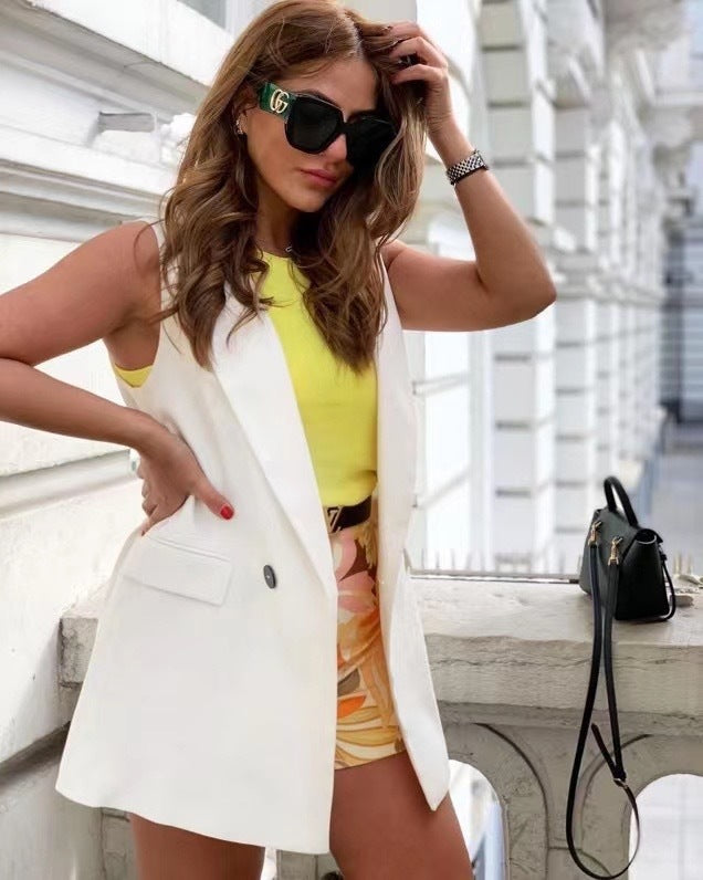 G Home Sunglasses European and American Style ins Xiaohongshu Celebrity Style Sunglasses Square Frame Color Block Legs Unisex GG6040