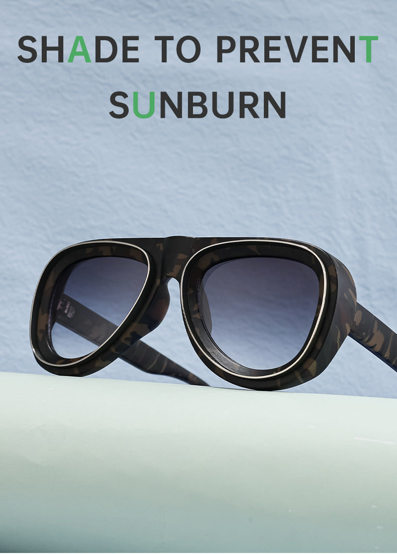 European and American Toad Sunglasses for Men, High-End Pilot Sunglasses, Men's Driving Sun Protection Glasses sunglasses