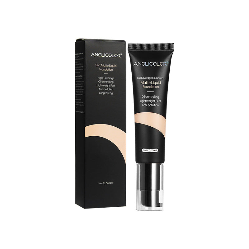Anglicolor Hot-selling Foundation Liquid Concealer Long-lasting Non-cakey Oil Control Hydrating Foundation Cream