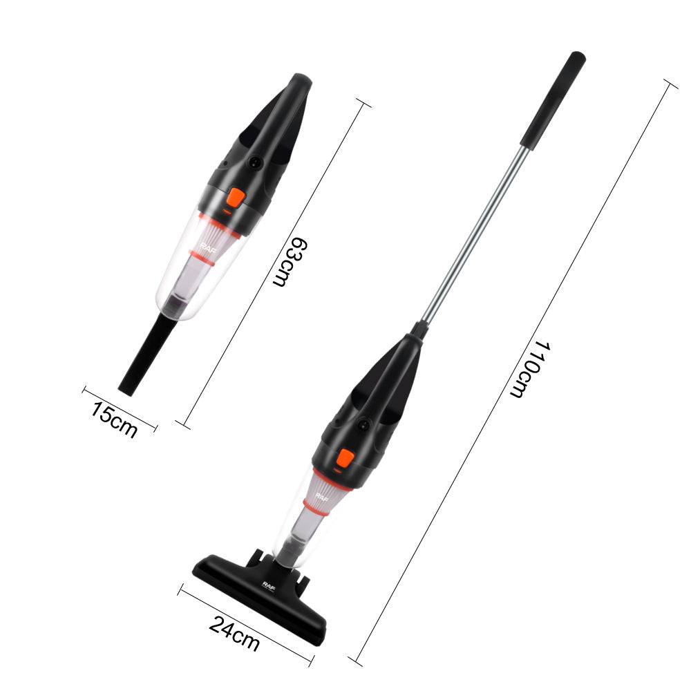 RAF EU Standard Corded Vacuum Cleaner for Home Use, Handheld High-Power Vacuum, Portable Car-Mounted Integrated Large Suction R8708