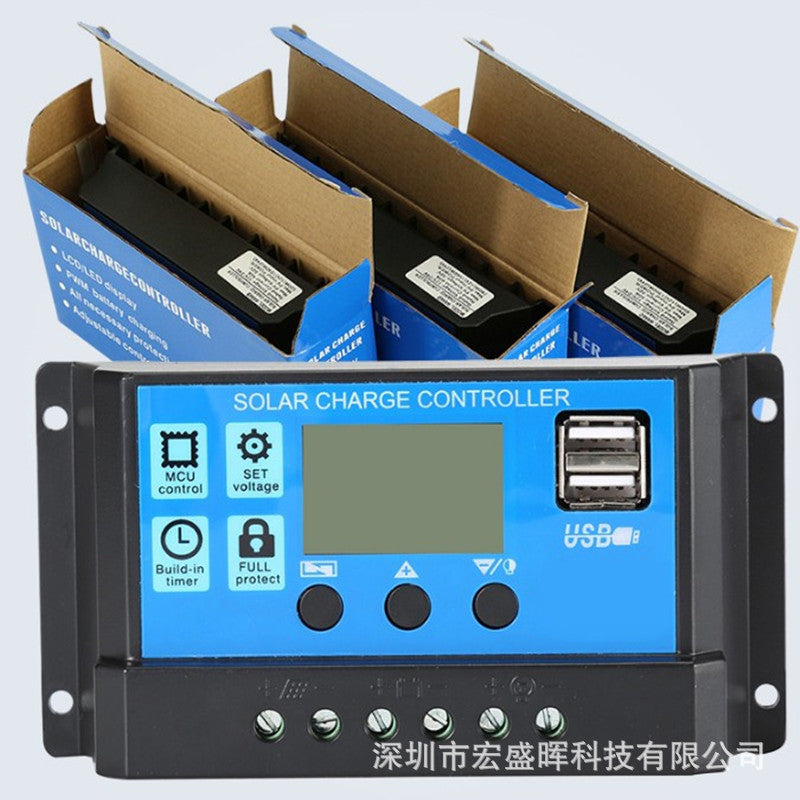 10a Controller Manufacturer Wholesale12V/24V Automatic Switching Battery Charging Solar Street Light Controller