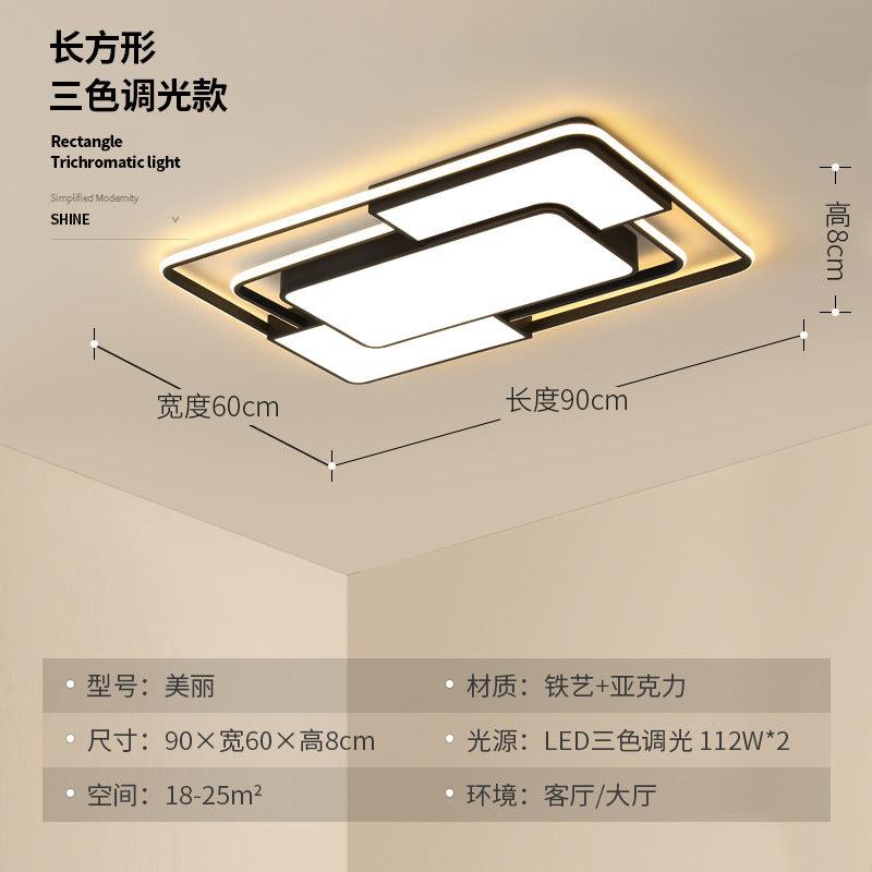 round led Ceiling Lamp Bedroom Lamp Modern Minimalist Living Room Lighting New Hotel Room Restaurant Room Lighting