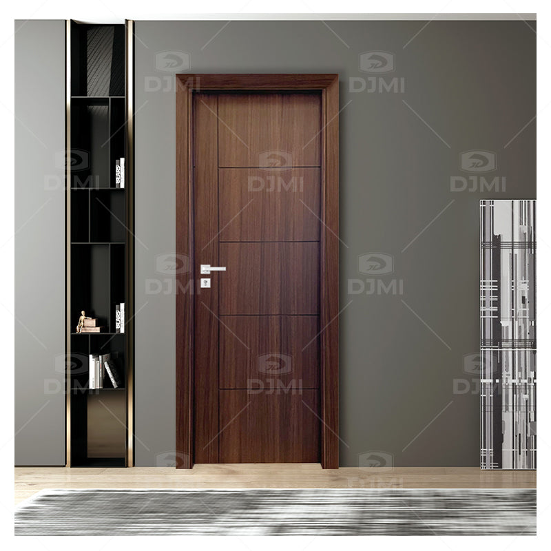 DJMI Modern Design House Villa Interior Luxury Solid Wood Doors Entrance Door