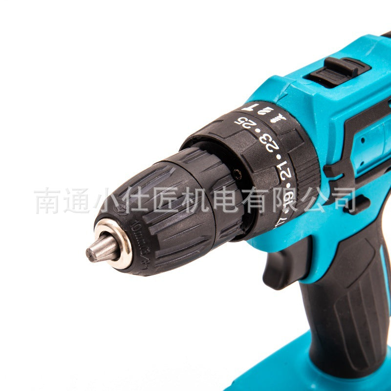 21v Cordless Drill Rechargeable Small Household Electric Screwdriver Pistol Drill Lithium Battery Tool Multi-Function Drilling Drill