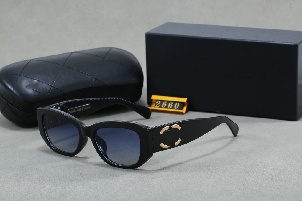 Classic style logo Double C Sunglasses for Women, Internet Celebrity, Xiaohongshu Hot Item, Sunglasses for Men, Acetate, Live Streaming Hot Item2660