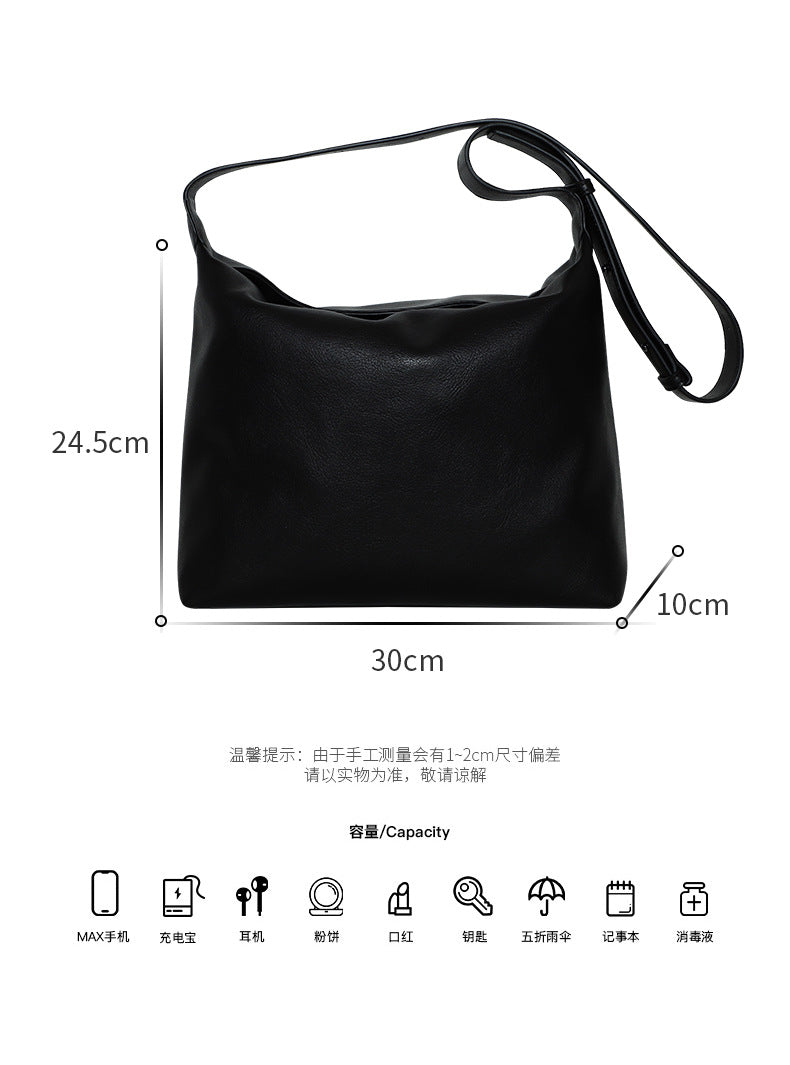 Women's Trendy Fashion New Korean Style Crossbody Bag Personality Stylish Fashionable Large Capacity Shoulder Bag