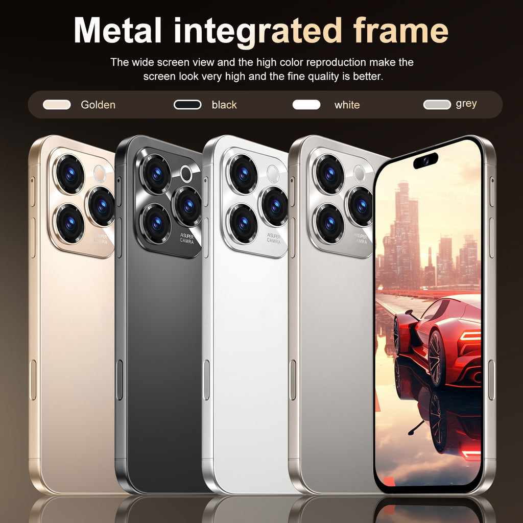 Hot selling product A16 Max Android Smartphone16+1T Factory Direct Sales Mobile Phone Available