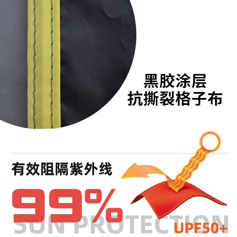 Camping Tent5-6Waterproof Sunscreen Black Glue Outdoor Double Layer Large Space Camping Park Wholesale Outdoor Camping