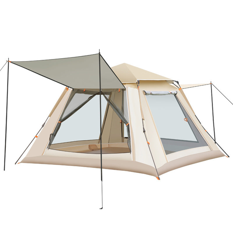 Fully Automatic Quick-Open Tent Outdoor Thickened Windproof Park Camping Portable Foldable Tent Sunshade Windproof