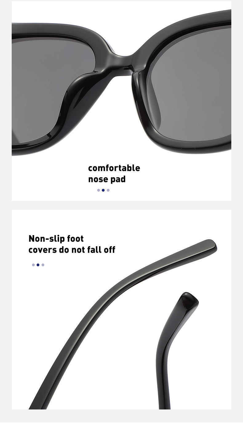 gm Same Style Korean Fashion TR90Polarized Sunglasses for Men and Women Anti-glare Square Frame Sunglasses Wholesale