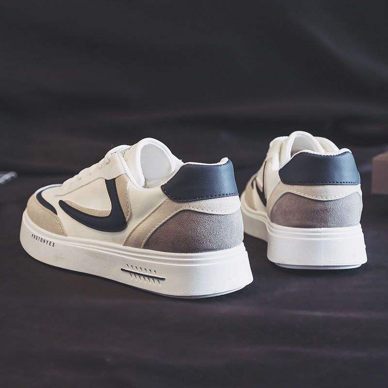 2025Summer New Breathable Canvas Trendy Shoes for Men ins Versatile Casual White Sneakers Sports Cloth Shoes