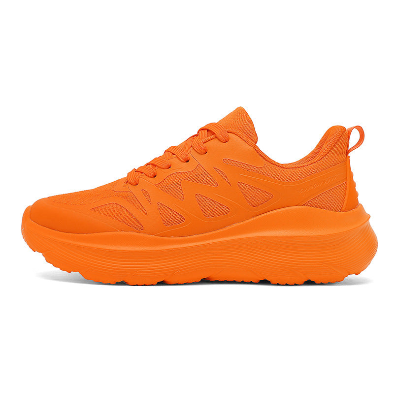 Autumn Live Streaming Cushioned Running Shoes Versatile Trendy Shoes Men's Shoes Women's Shoes Large Size Lightweight Sports Shoes Lightweight Cushioned