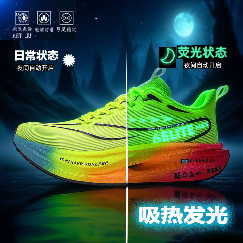 Feiteng6pro Popcorn Carbon Plate Youth Racing Running Shoes2025New casual comfortable breathable sneakers