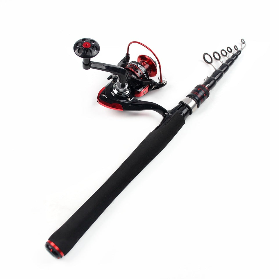 Ultra-short Portable Telescopic Lure Rod Carbon Short Sea Rod Retractable45Centimeter Fishing Gear Manufacturer Wholesale Fishing Rods