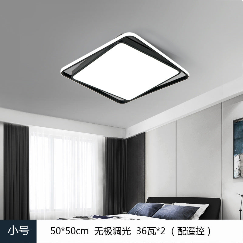 Ceiling Lamp led Living Room Lamp Rectangular Elegant Home Modern Simple Bedroom Lamp Whole House Lighting Set Combination