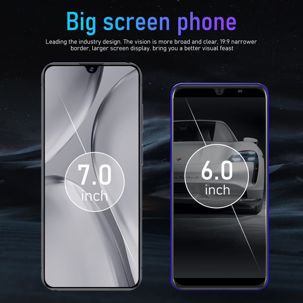 Android Phone S24New Smartphone7.3Inch Large Screen2+16G Android Smart Phone Wholesale