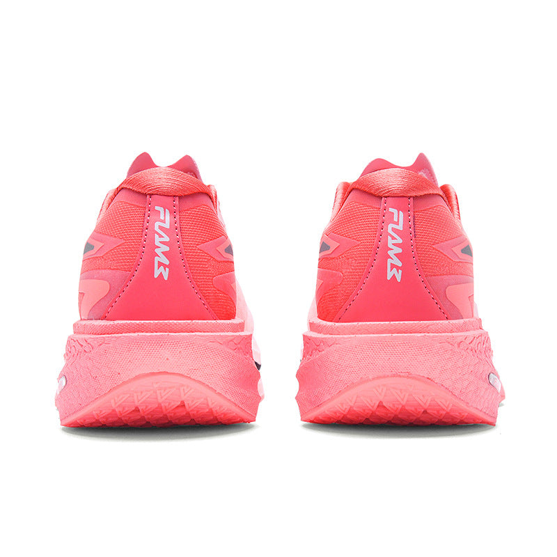 Fashion Four Seasons New Popcorn Carbon Plate Breathable Couple Running Shoes Comfortable Unisex Sports Shoes