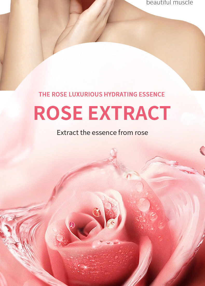 Full English Plant Essence Serum SADOER Aloe Vera Rose Chamomile Hydrating Moisturizing  Foreign Trade Wholesale