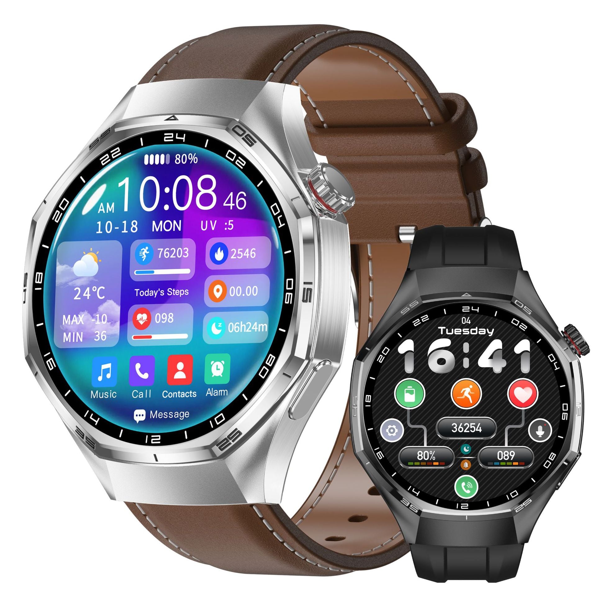 Watch6 Max Smart Watch Bluetooth Call True Heart Rate Step Sleep Blood Pressure Monitoring Message Reminder Exercise