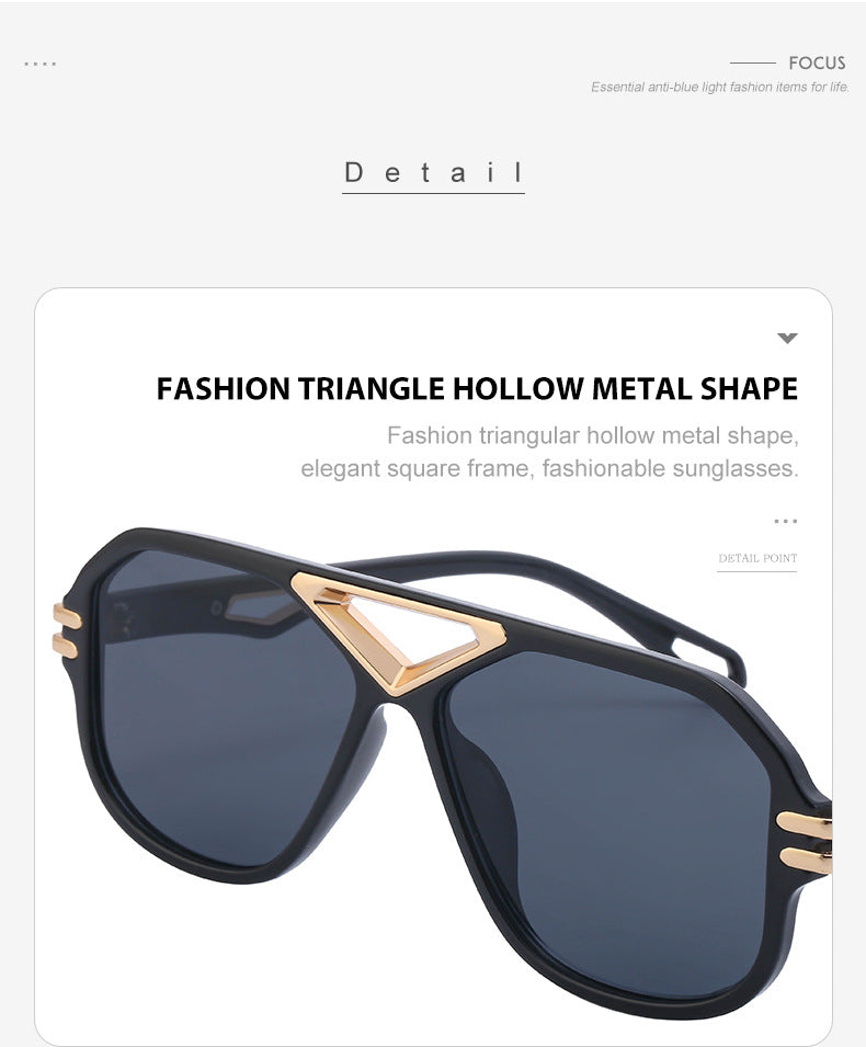 European and American Retro Steampunk Sunglasses for Men High-End Sunglasses Men's Trendy Glasses Wholesale shades