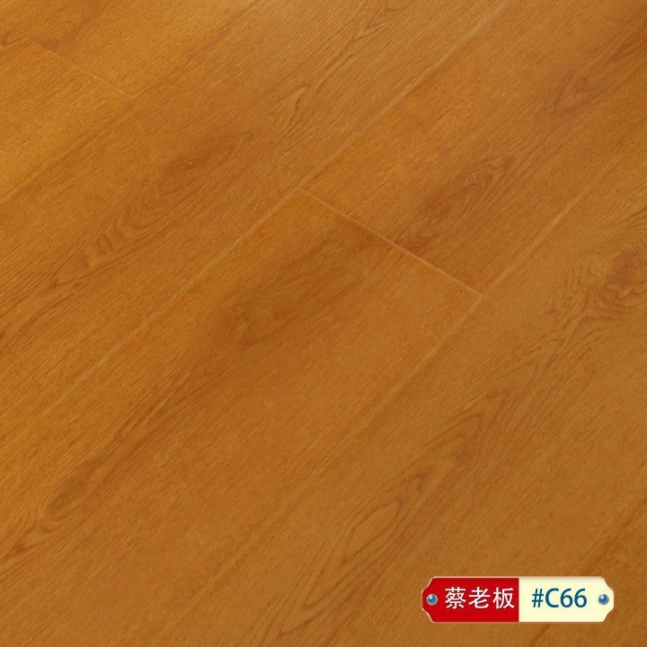 Laminated Flooring Heat Insulation Wear-resistant Waterproof for Home and Hotel Projects12mm Gray solid wood composite flooring