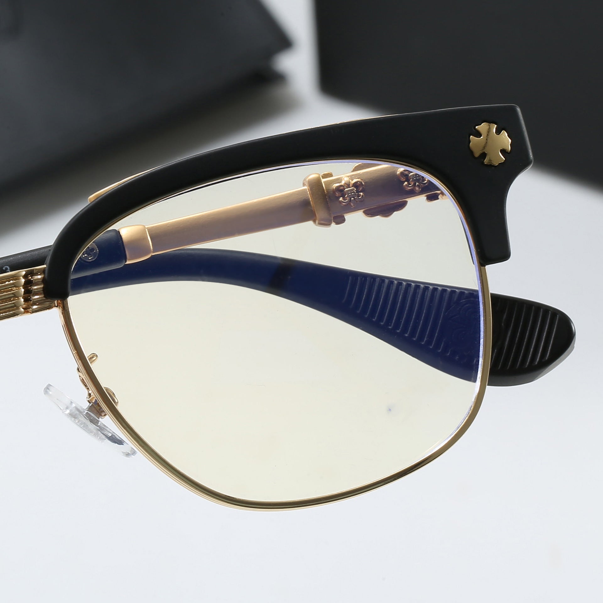 Kroxing Internet Celebrity Style Men's Eyebrow Frame Xiaohongshu Blogger Recommended Business Glasses Frame Prescription Compatible