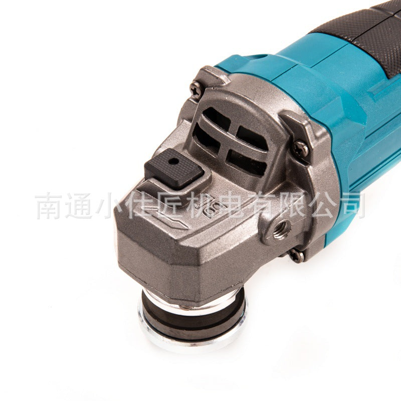 Lithium Battery Tool Brushless Angle Grinder Two Batteries One Charger High Power Cordless Angle Grinder Cross-Border Export Model