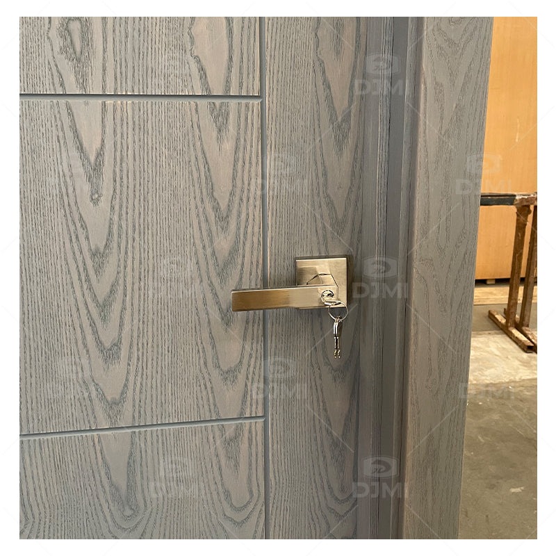 Factory Custom Solid Wood Interior Door Composite Internal Room Wood Wpc Interior Doors