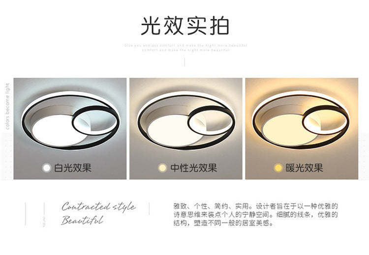 Full Spectrum Creative Nordic Master Bedroom Ceiling Light Simple Modern Home Study Light led Room Lighting Fixtures