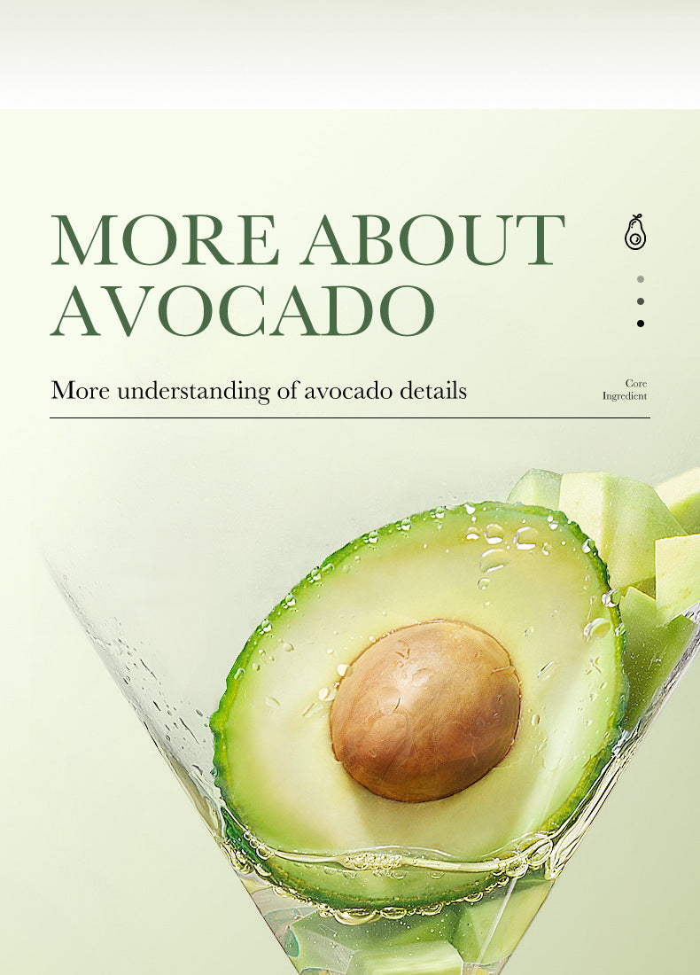 Full English Avocado Skincare Set SADOER Cleansing, moisturizing and moisturizing six-piece set  foreign trade wholesale