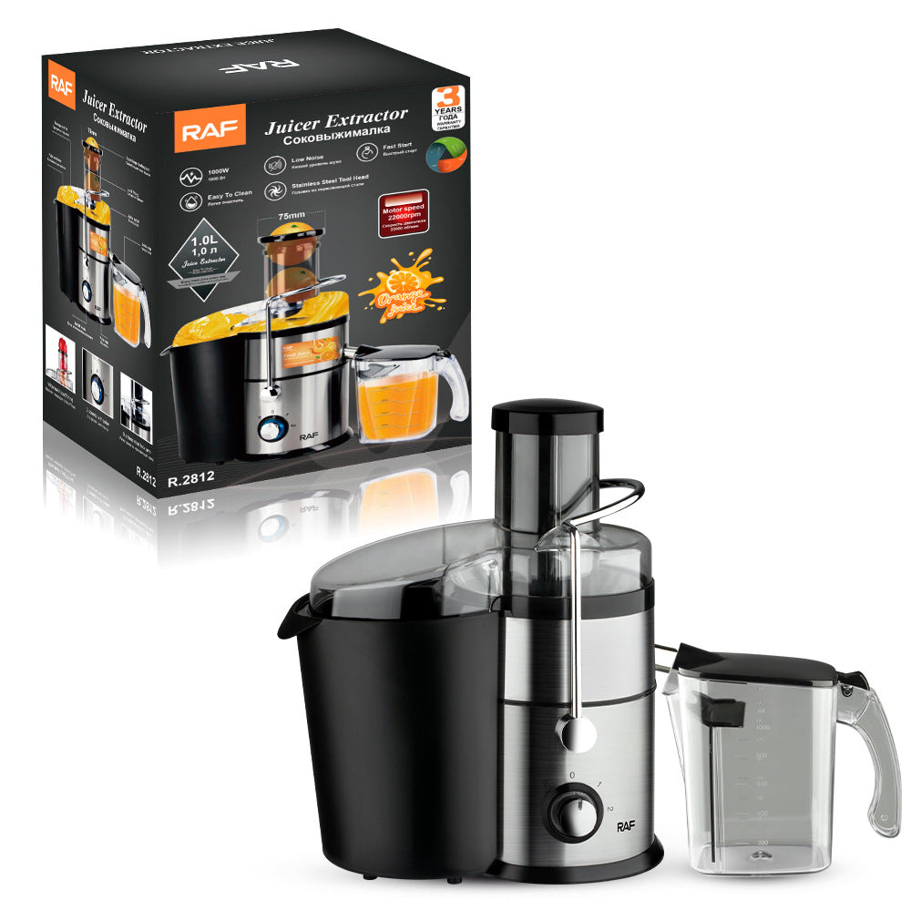 RAF European Standard Juicer Multi-Functional Fresh Squeeze Electric Orange Juicer Household Original Juice Machine Automatic Juice Maker
