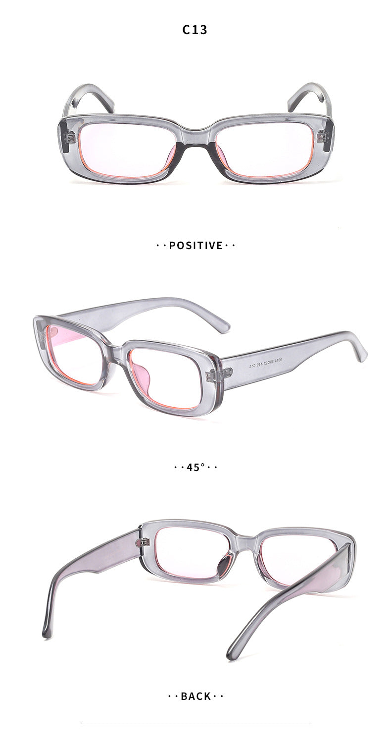 Vintage Cat Eye Sunglasses for Women Fashion Trend Oval Small Frame Sunglasses Sun Protection Glasses sunglasses