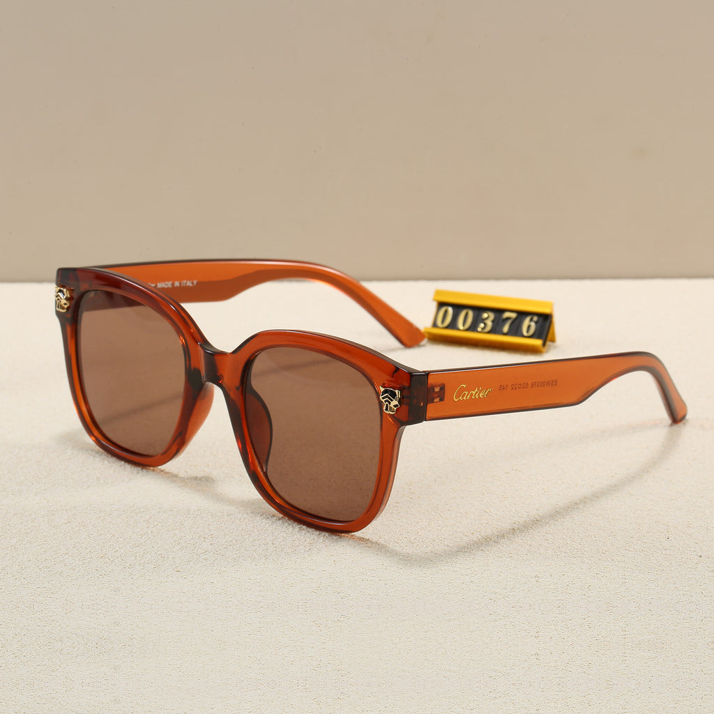 New Small Square Frame Sunglasses for Women ins Internet Celebrity Hot-Selling Item Sun Protection Sunglasses Trendy Street Style Glasses with Strap logo