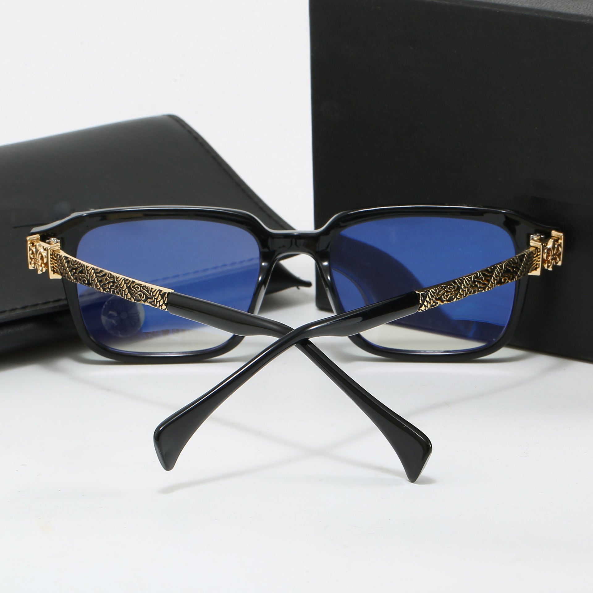 New European and American Hot-Selling Kroha High-End Flat Glasses Designer Eyewear Unisex Driving Street Photography9202