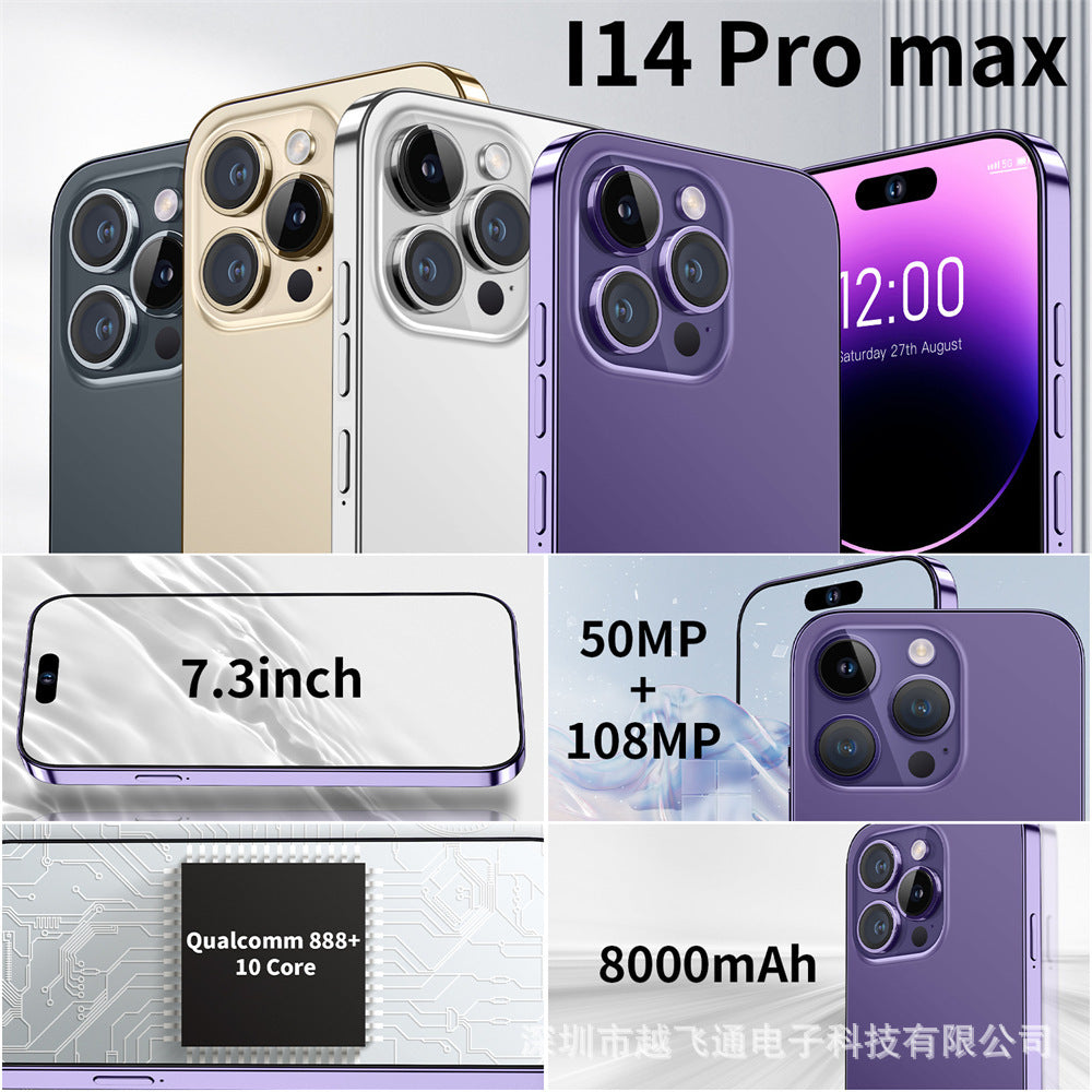 Popular i14 Pro Max16+1TB Large Screen Integrated Smartphone Factory Price(Popular)