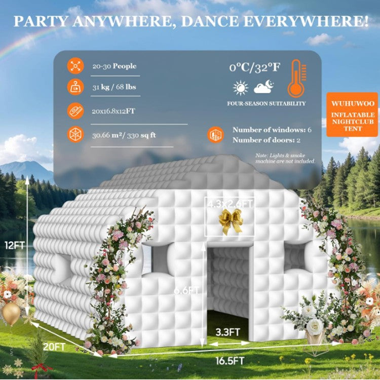 Hot-Selling Large Inflatable Tent Emergency Rescue Firefighting Inflatable Tent Catering Banquet Stadium Inflatable Shelter