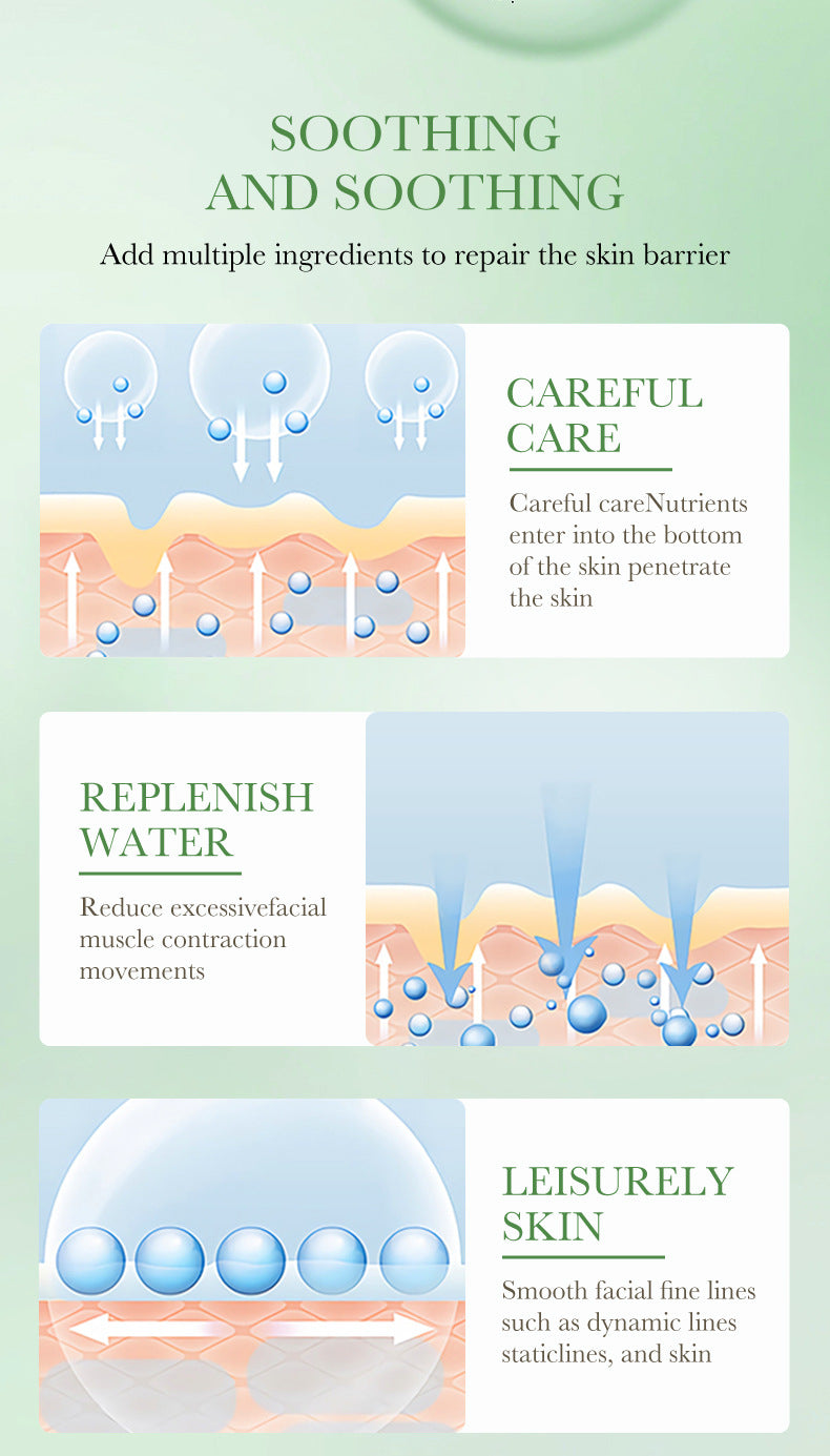 Centella Asiatica Skin Care Set in English BIOAOUA Cleansing, moisturizing and moisturizing six-piece set  foreign trade wholesale