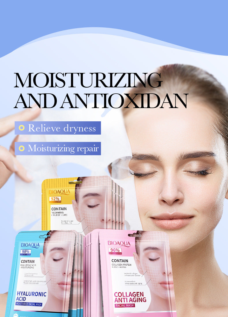 Full English Mask25gBIOAOUA Hyaluronic Acid Hydrating Collagen Retinol Moisturizing  Wholesale