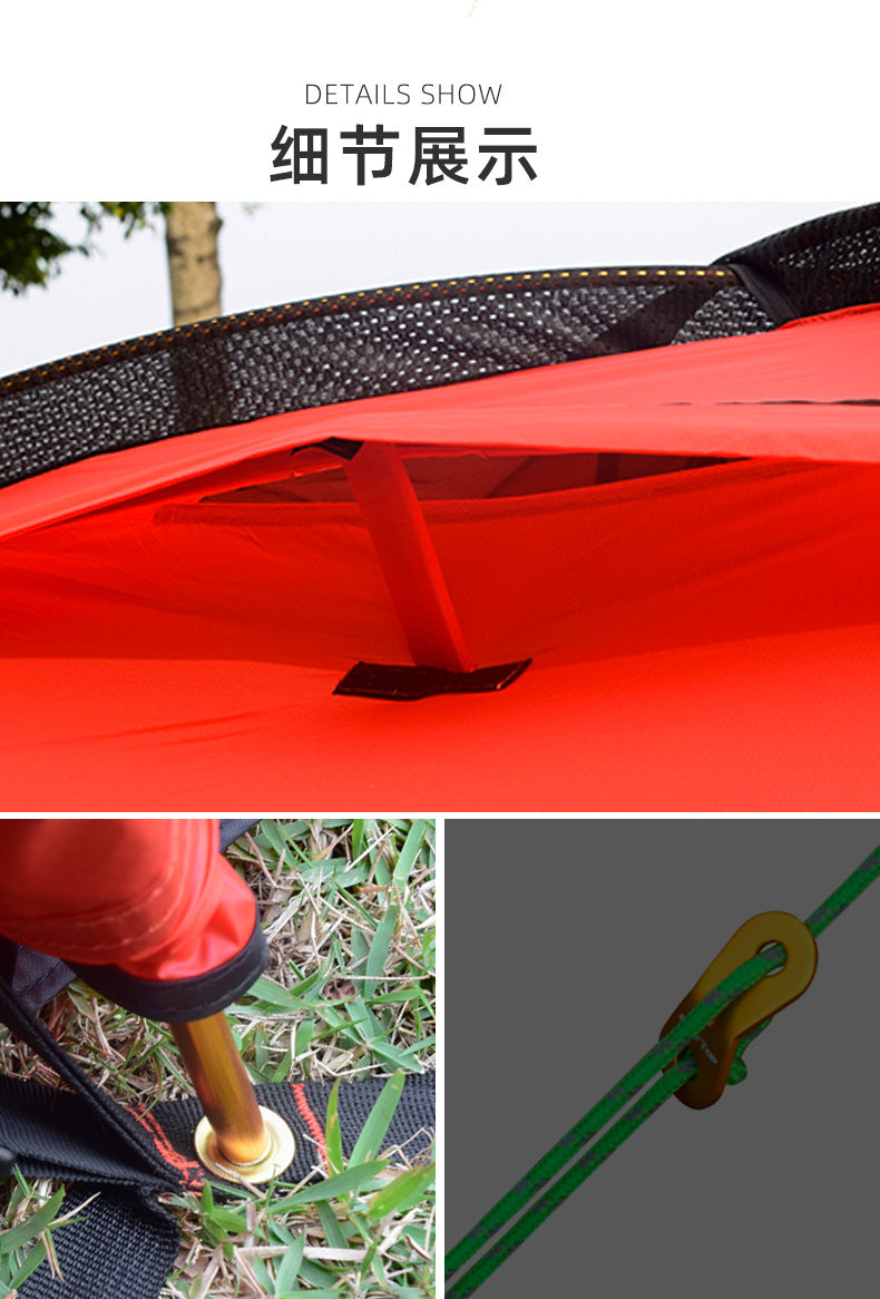 Mountaineering Tent Outdoor Supplies Polar Survival Outdoor Hiking Nylon Lightweight Tent Camping Rainproof