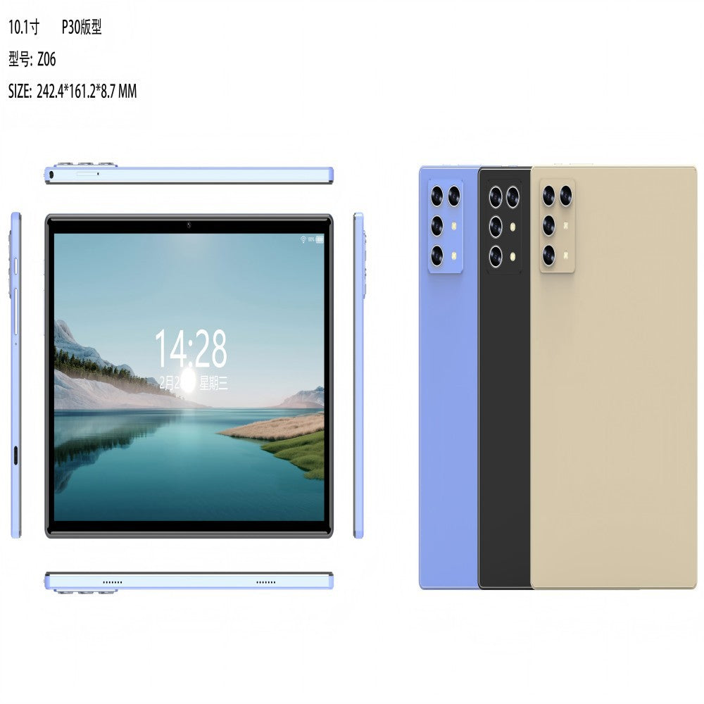 Z06 高端安卓智能平板电脑，支持 WiFi 和蓝牙（热门）