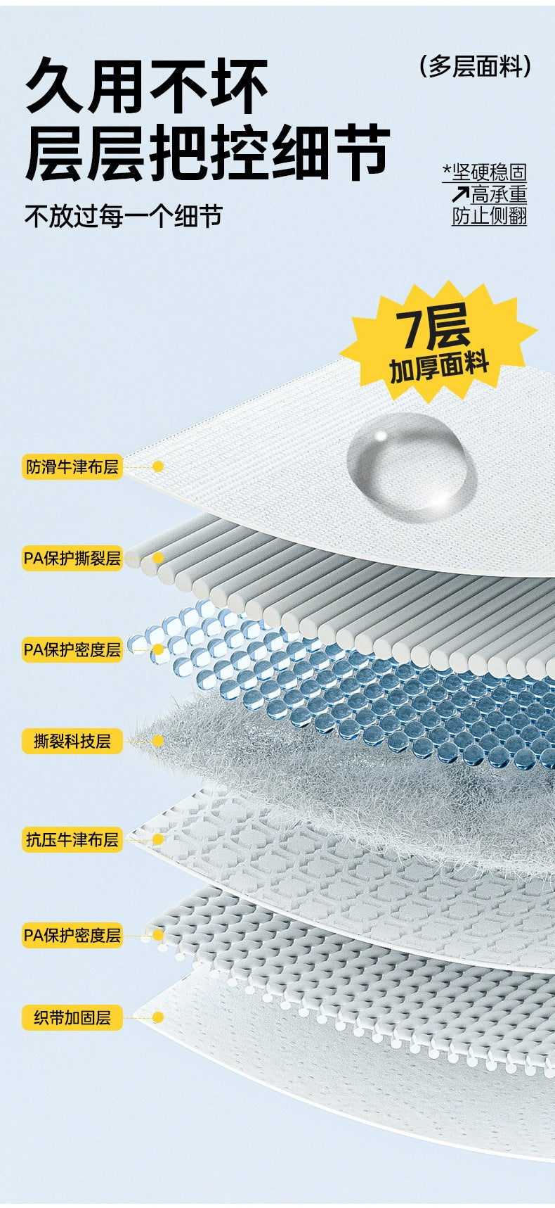 Three-Position Adjustable Moon Chair Reclining Heightened Backrest Outdoor Folding Camping Portable Multi-Functional Chair Camping Chair