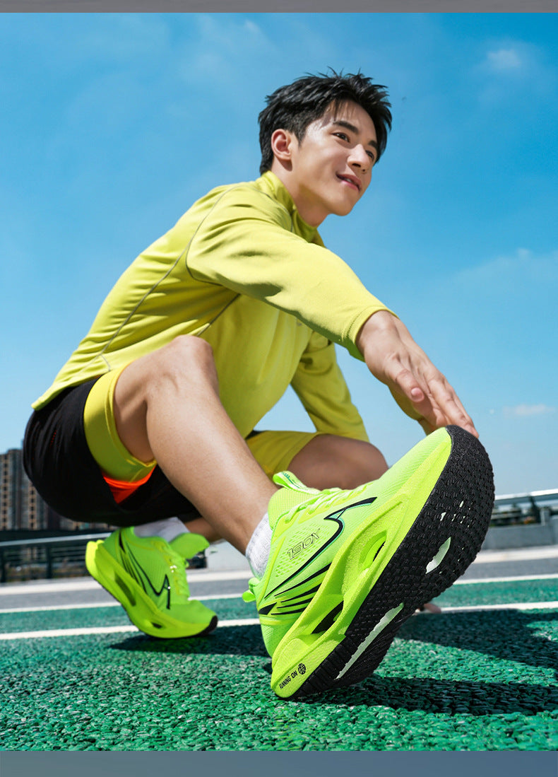 Summer New High Elastic Cushioning Youth Couple Sports Shoes Breathable Running Shoes Casual Men's Shoes