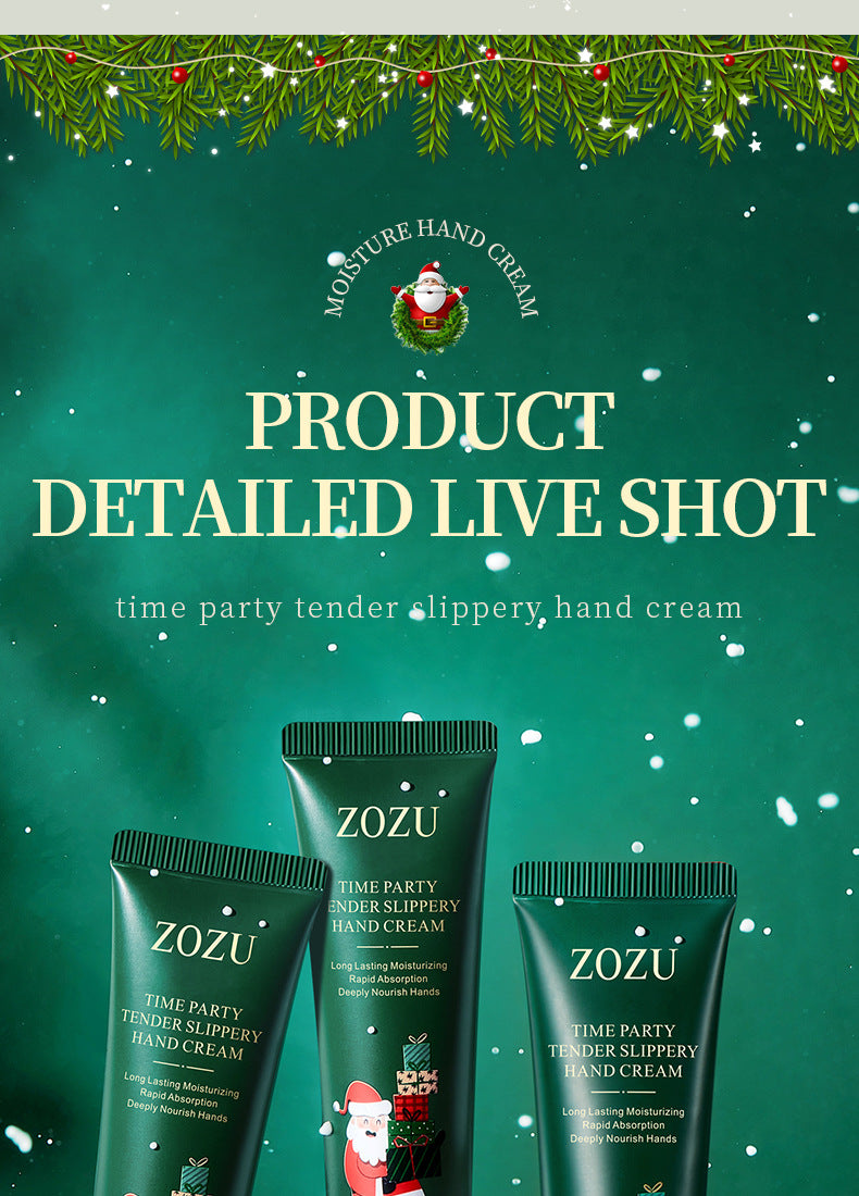Full English Christmas Hand Cream ZOZU Moisturizing, Refreshing, and Nourishing Hand Cream Gift Set for  Wholesale
