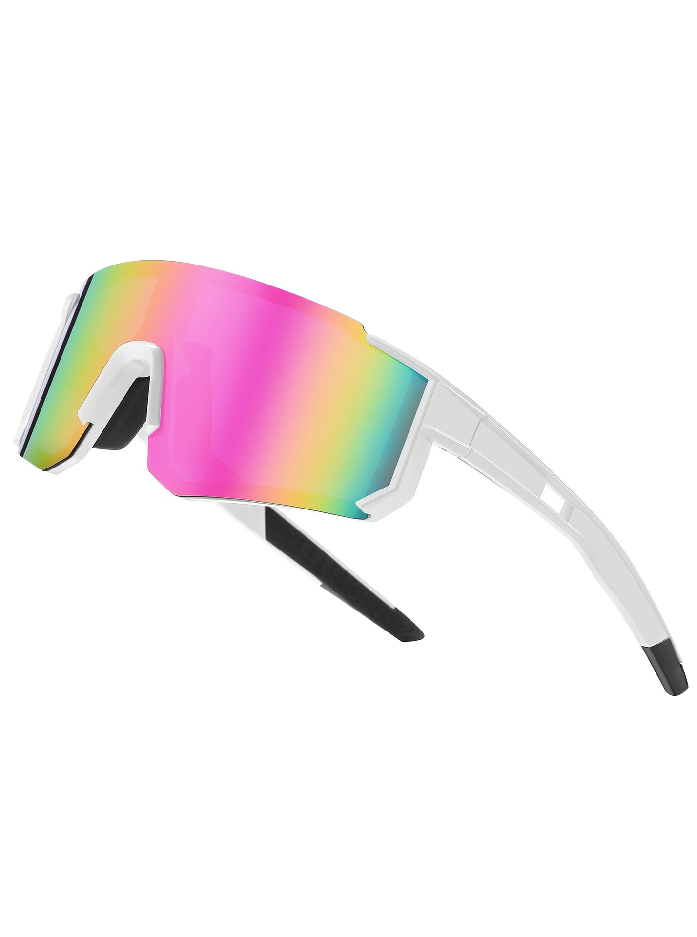 Outdoor Cycling Windproof Sunglasses for Men and Women, European and American Style One-piece Mountaineering Polarized Sunglasses Wholesale sunglasses