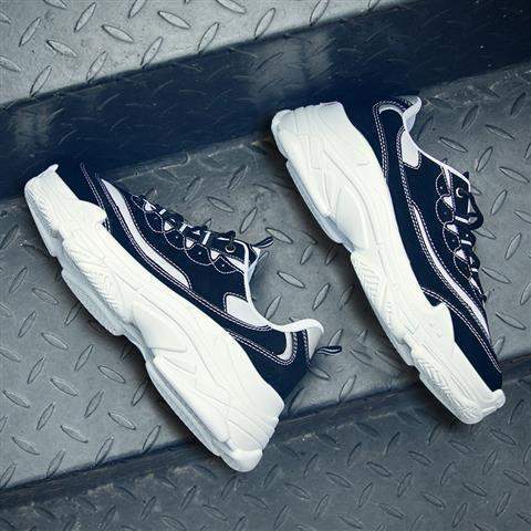 ins Super Popular Shoes Trendy Shoes Summer Height-Increasing White Sneakers Korean Style Versatile White Sports Shoes Dad Shoes