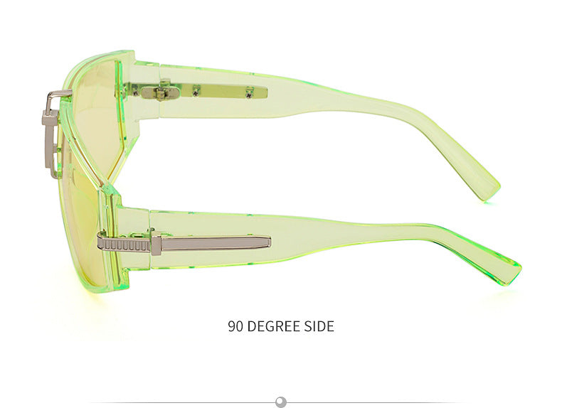 New Large Frame UV Protection Sunglasses for Women Fashionable Internet Celebrity Style Sunglasses Trendy Korean Version Glasses sunglasses