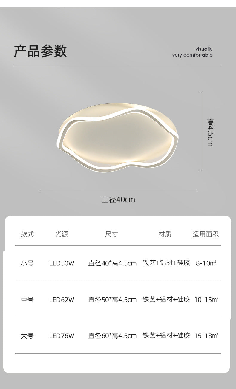 Lamps led Ceiling Lamp Creative Warm Romantic scandinavian Room Lamp Minimalist Modern Creative Master Bedroom Lighting